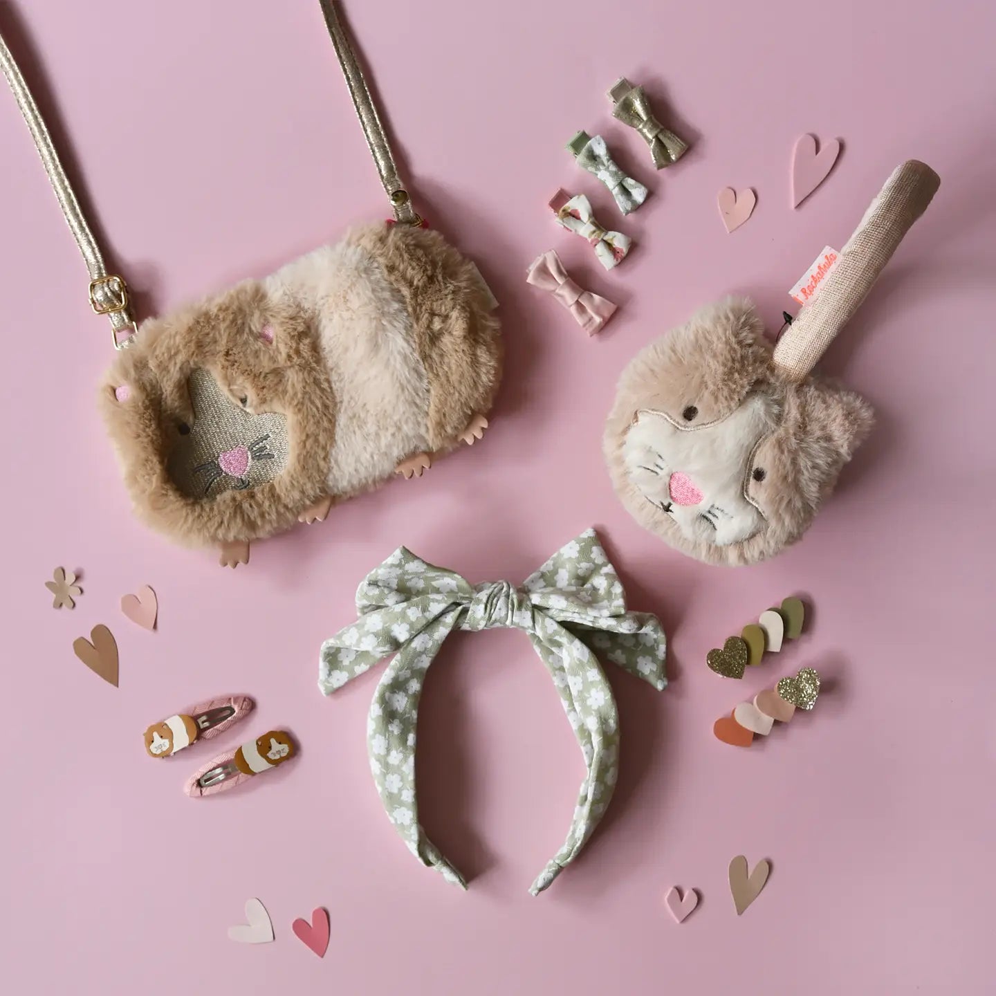 Sweet Hearts Bar Clips - Rockahula