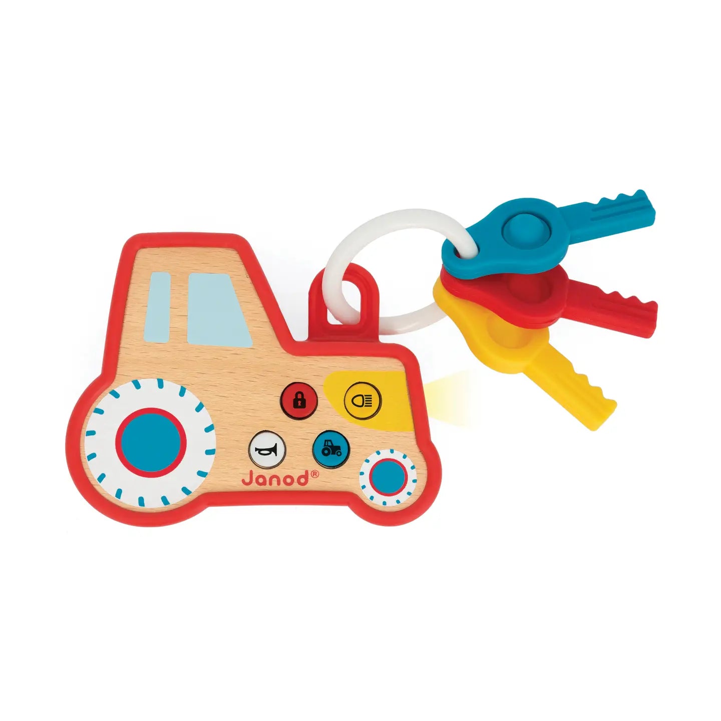Tractor Keyring - Janod