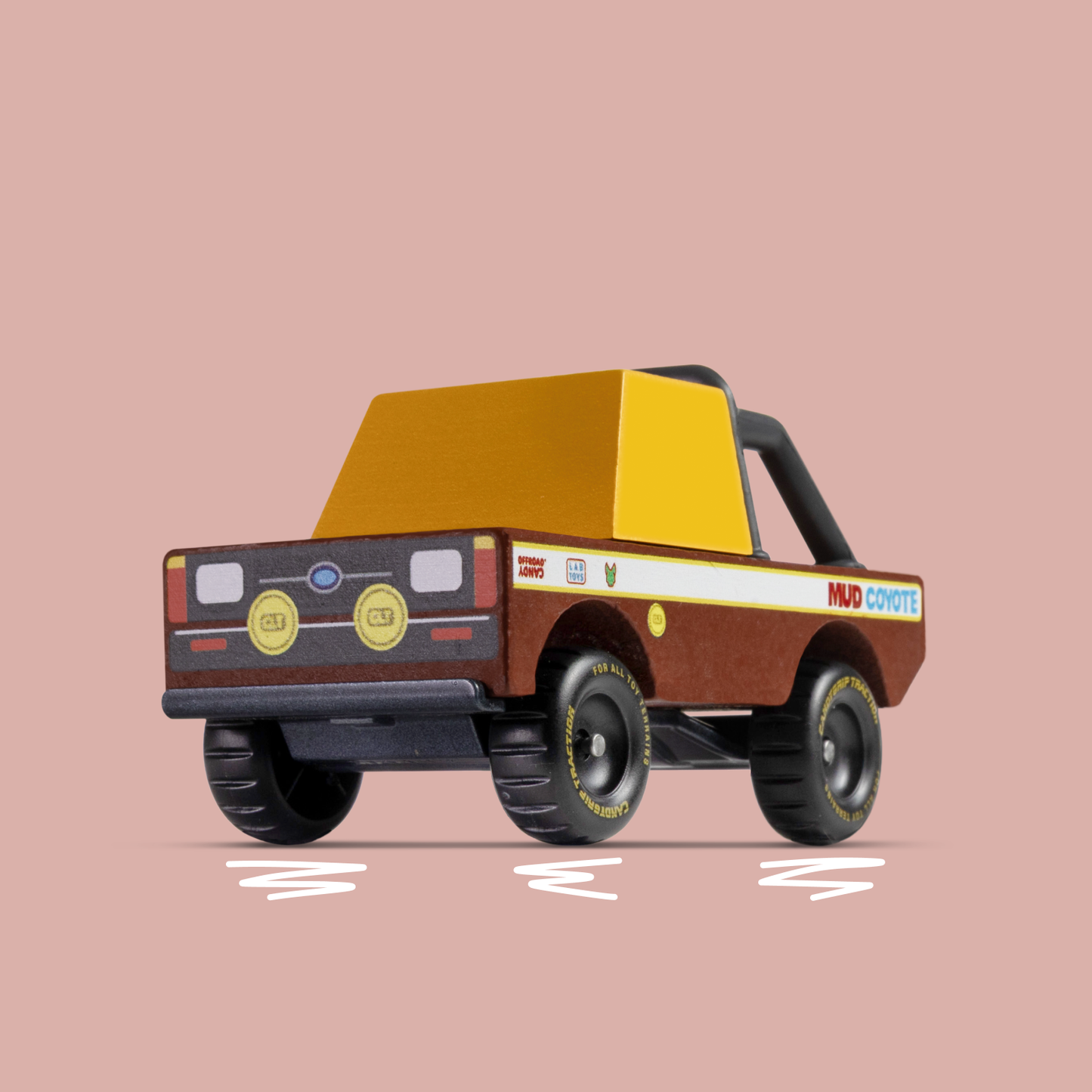 Mud Coyote TOONS™ Car