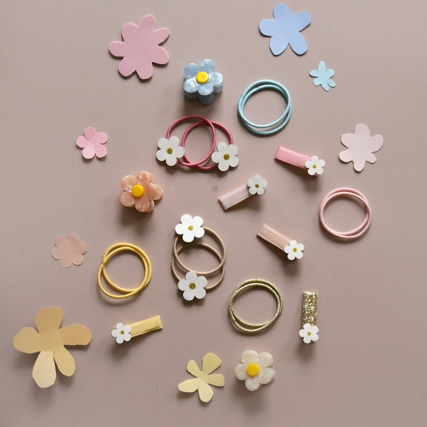 Mini Daisy Claw Clips 3 Pack