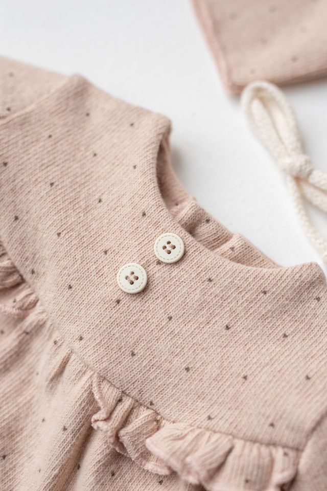 Margot Dotty Heart Knit Jumpsuit - One More in the Family FW25