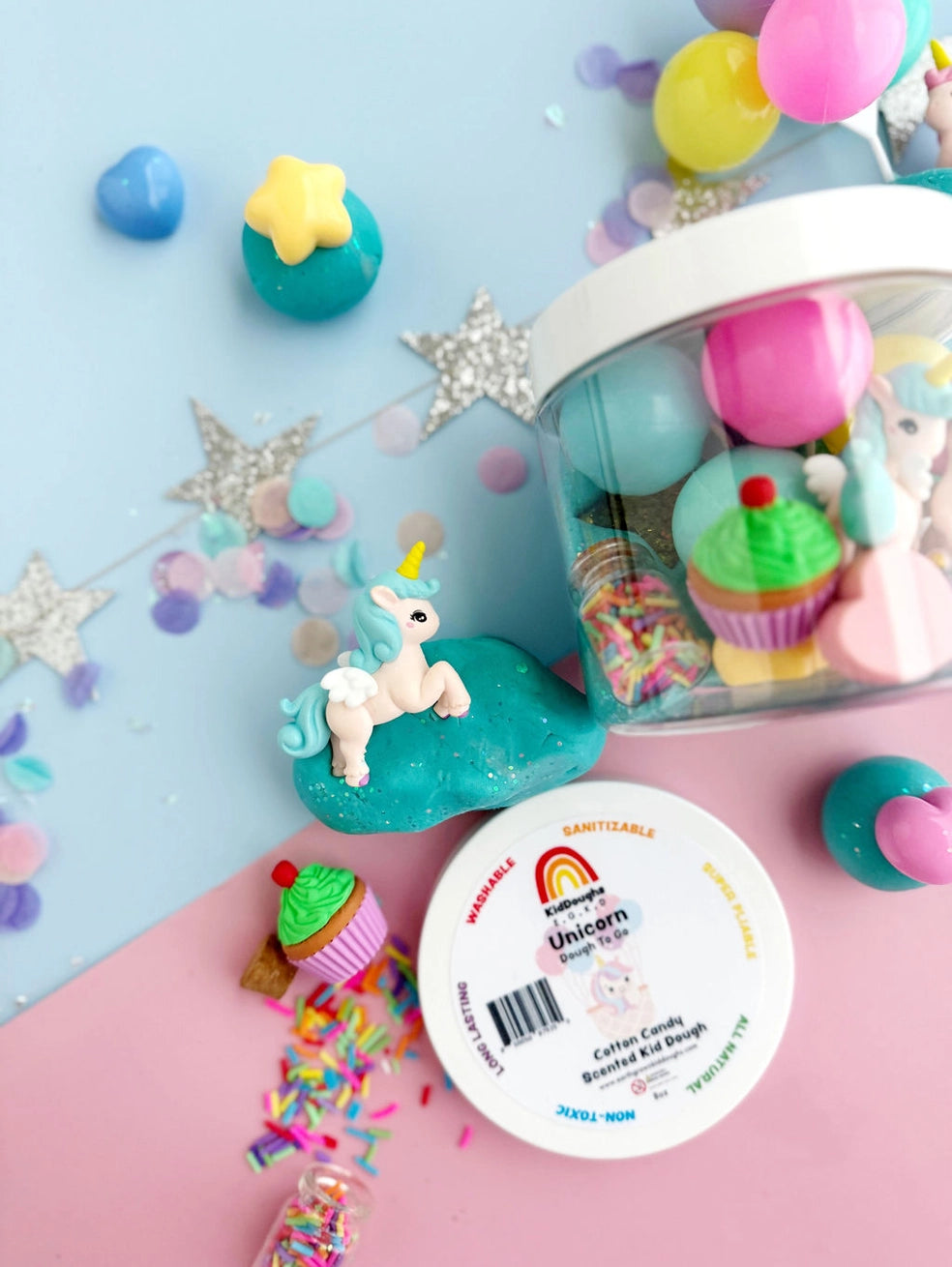 Unicorn Party Play Kit - KidDoughs