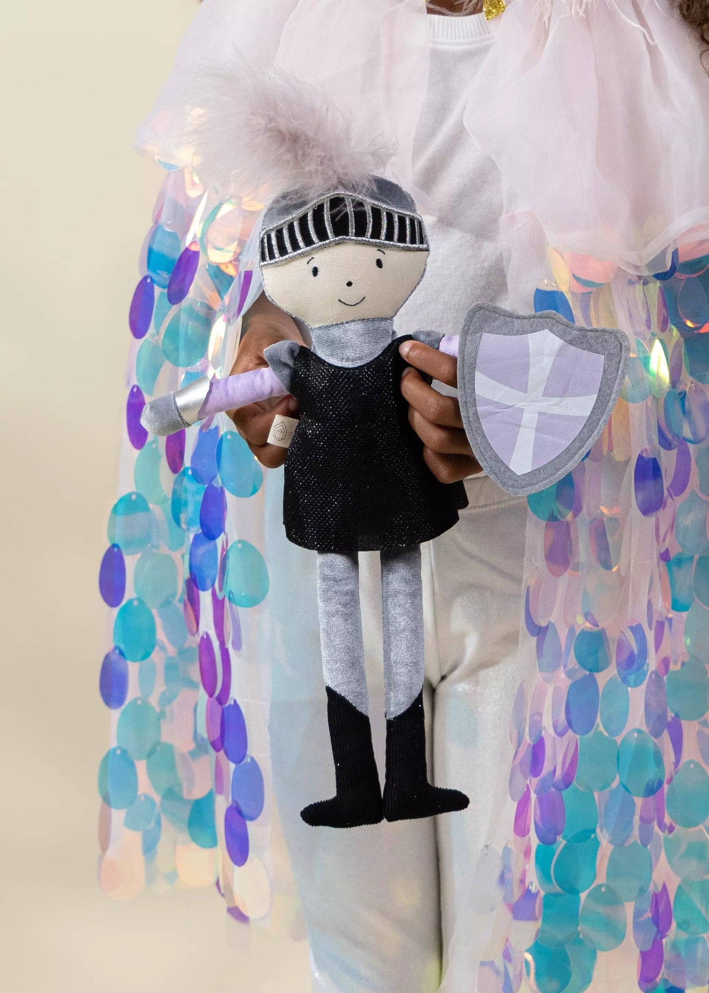 Sequins Cape & Crown Costume - Coco Village