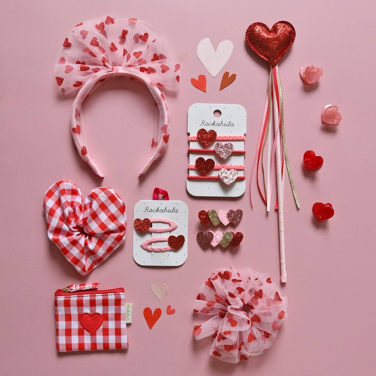 Love Heart Claw Clip 4 Pack