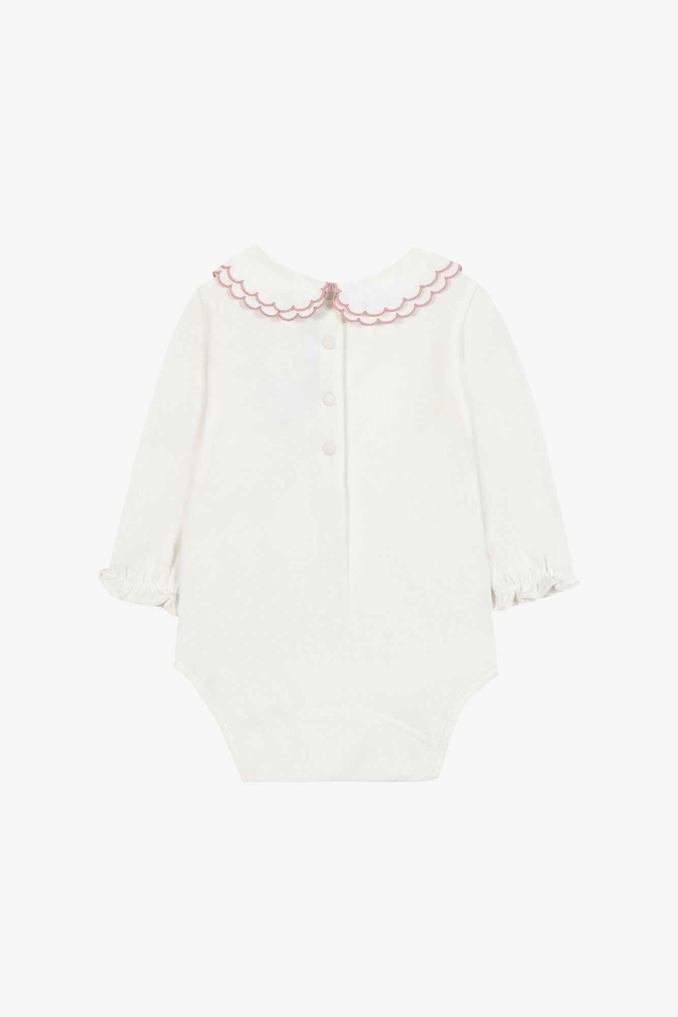 Double Scallop Bodysuit - Tartine et Chocolat FW25