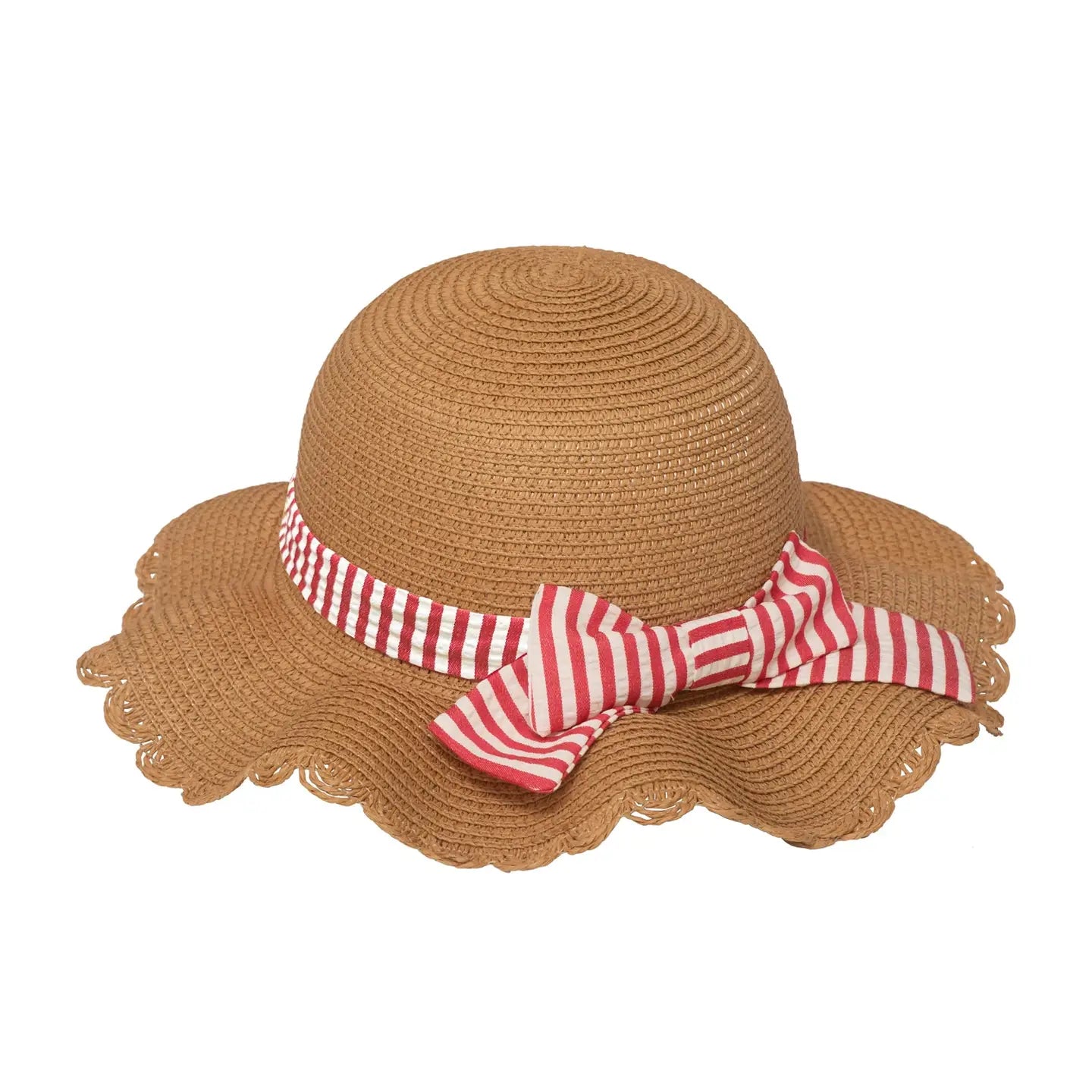 Scallop Straw Sun Hat - Rockahula