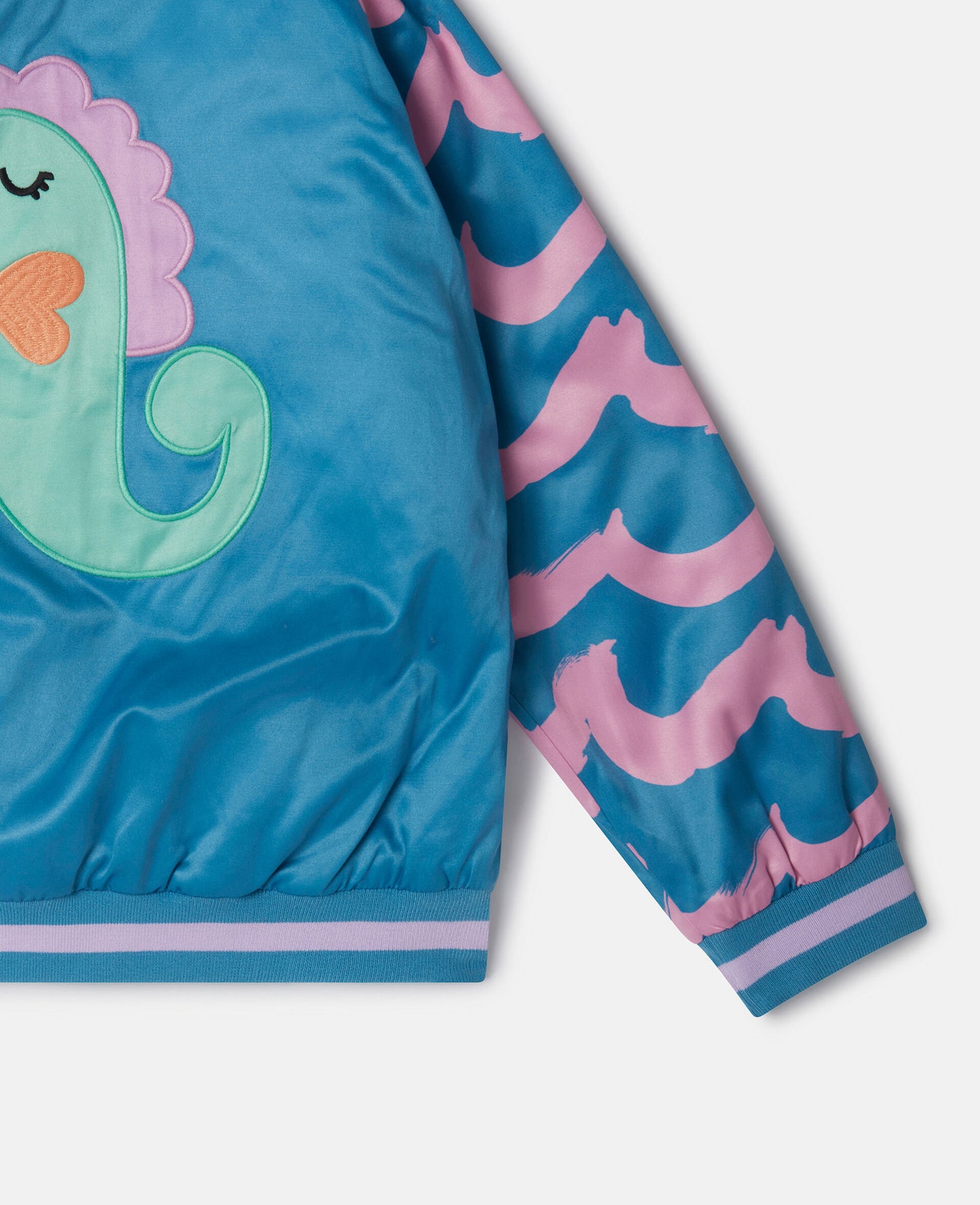 Seahorses Bomber Jacket - Stella McCartney SP24