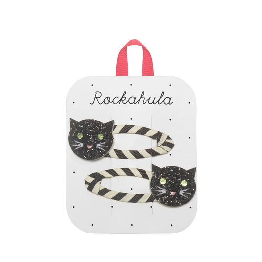 Stripy Cat Clips - Rockahula