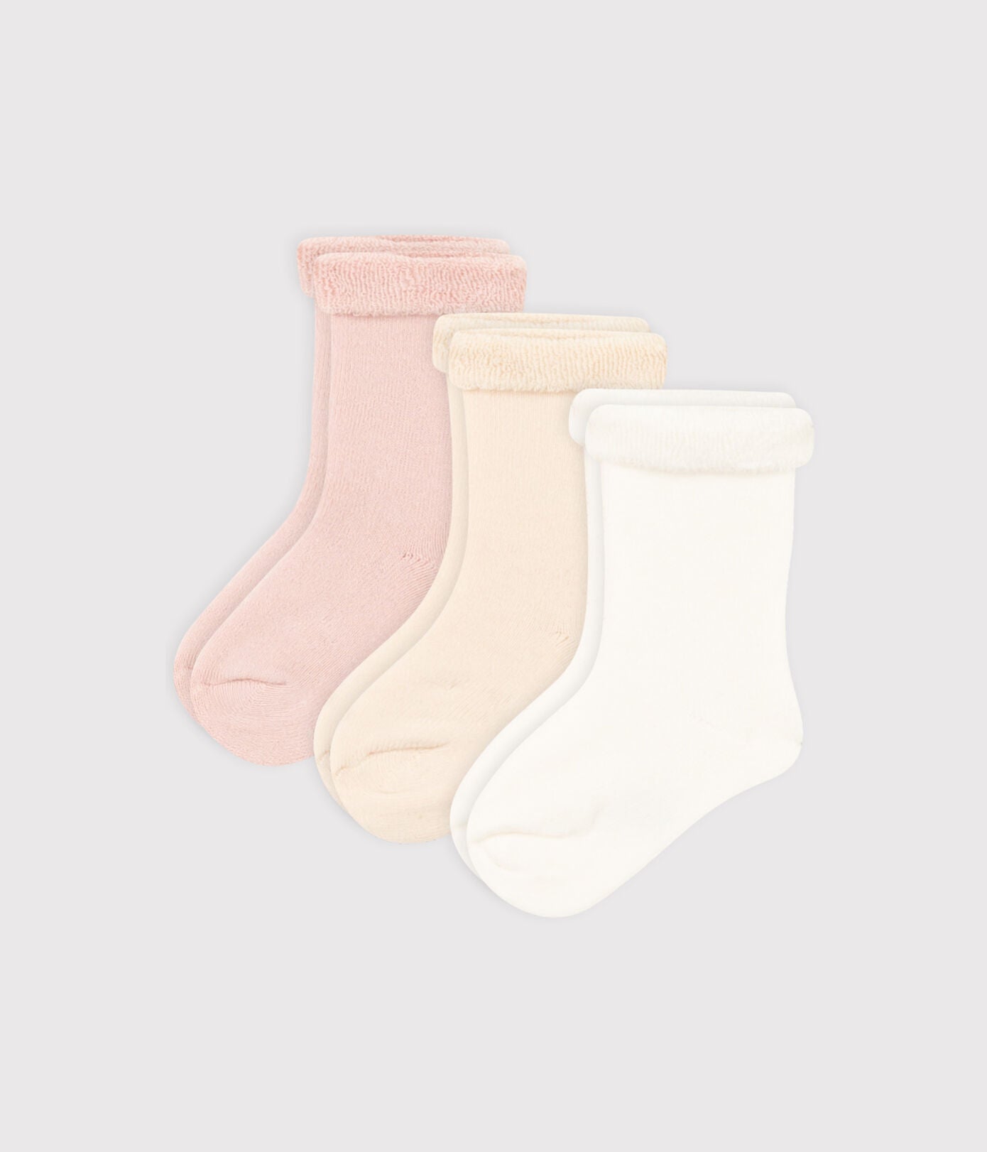 3 Pack Pastel Socks - Petit Bateau SP24