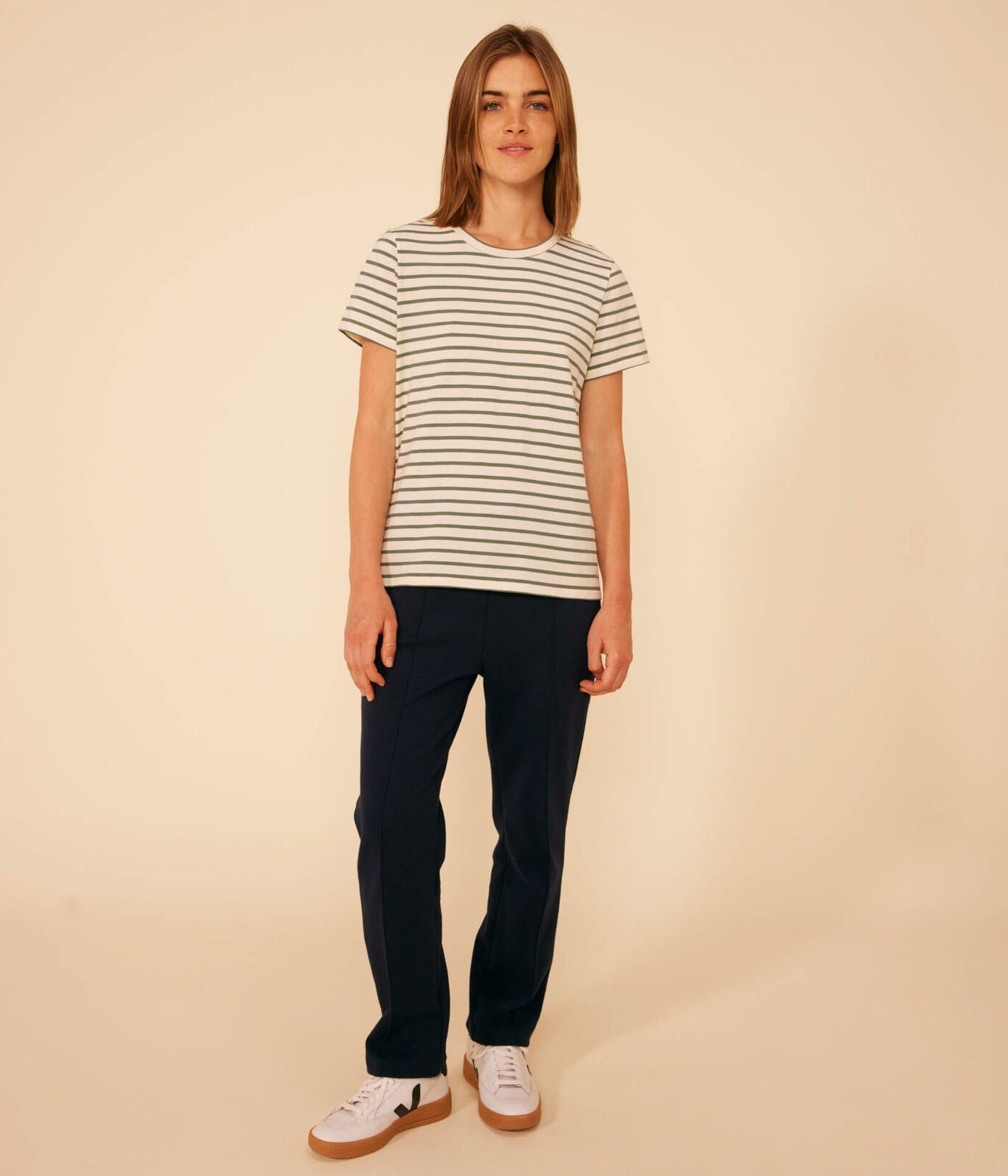 Short-Sleeved Crew Neck Tee - Petit Bateau SP24