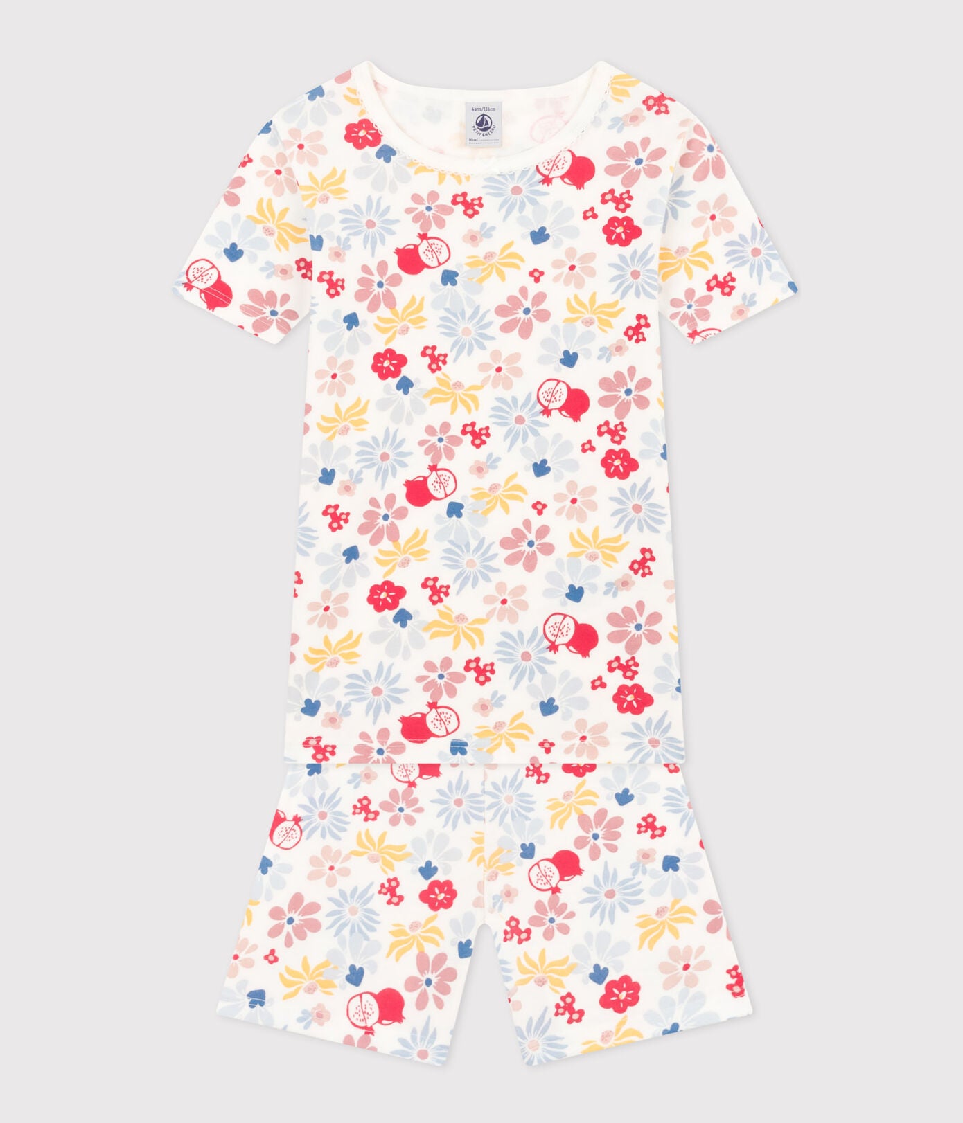 Floral Short Pajama Set - Petit Bateau SP24