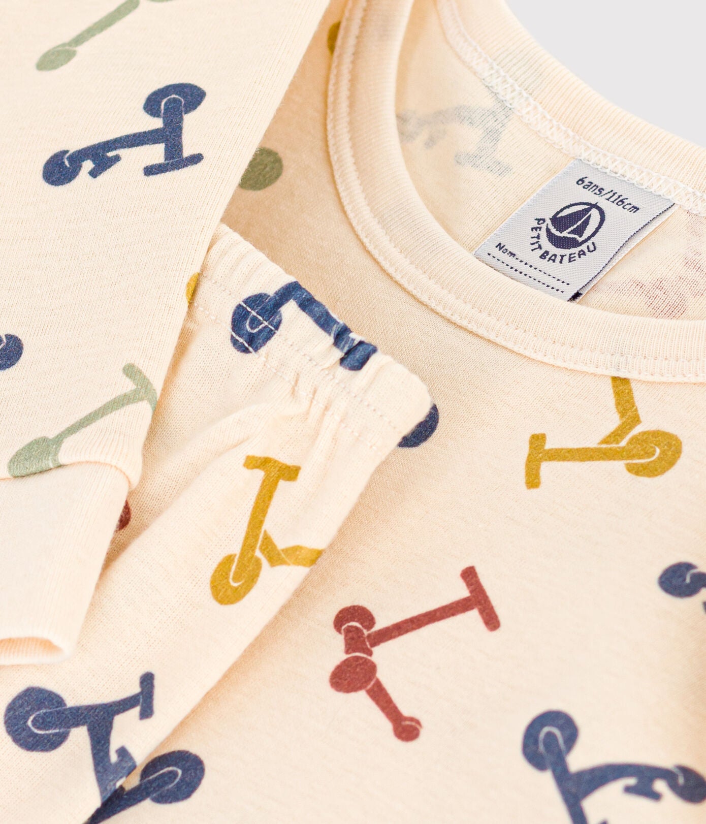 Cotton Pajama Set - Petit Bateau FW24