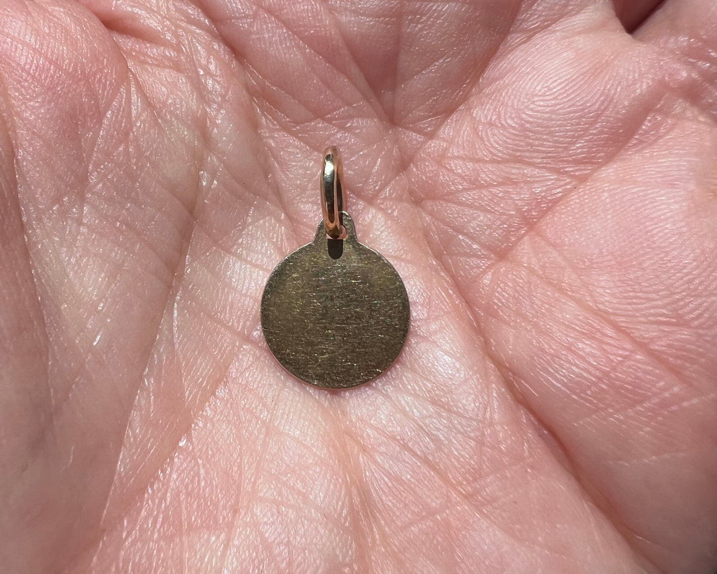 Vintage French 18k Augis Love Token