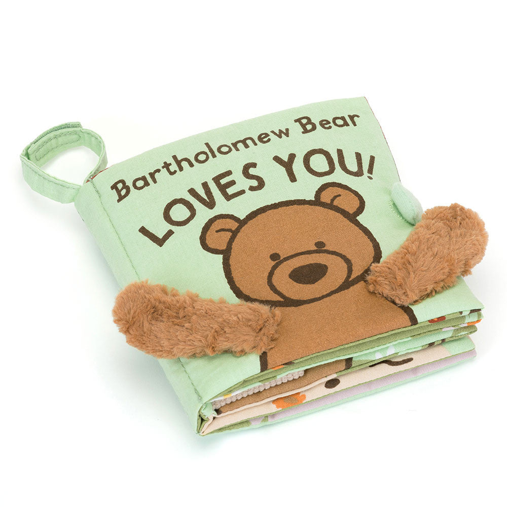 Bartholomew Bear Loves You Book - Jellycat