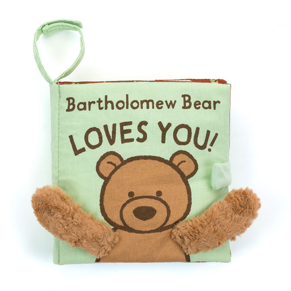 Bartholomew Bear Loves You Book - Jellycat