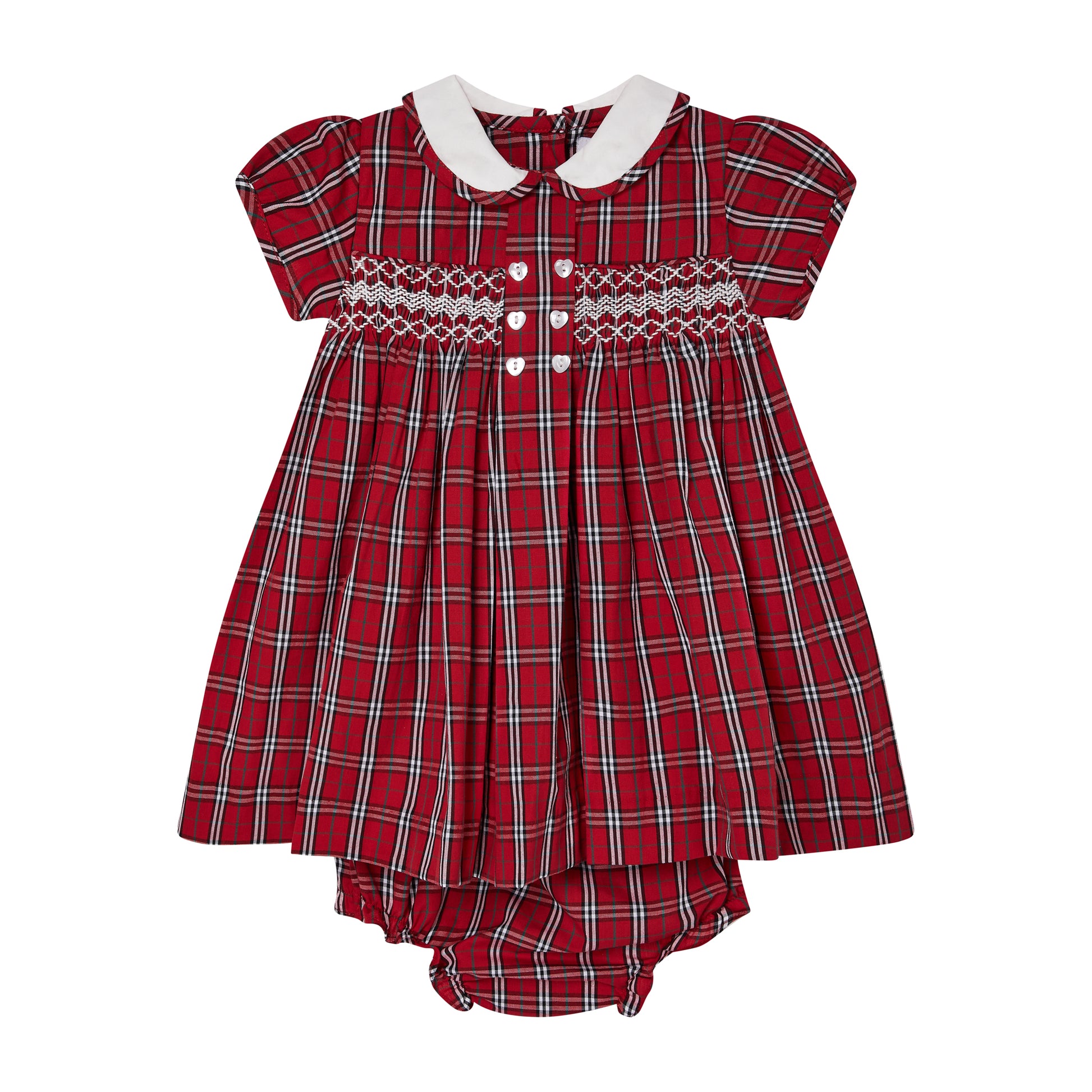 Bronwyn Red Tartan Dress - Question Everything FW24 Mudpie San Francisco Bronwyn Red Tartan Dress - Question Everything FW24 Mudpie San Francisco