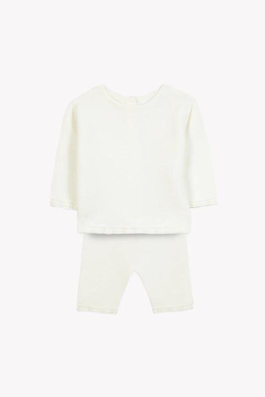 2pc Knit Outfit-Tartine et Chocolat SP26