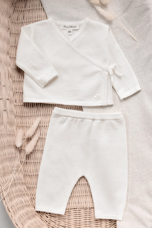 2pc Cotton Wrap Outfit-Tartine et Chocolat SP26