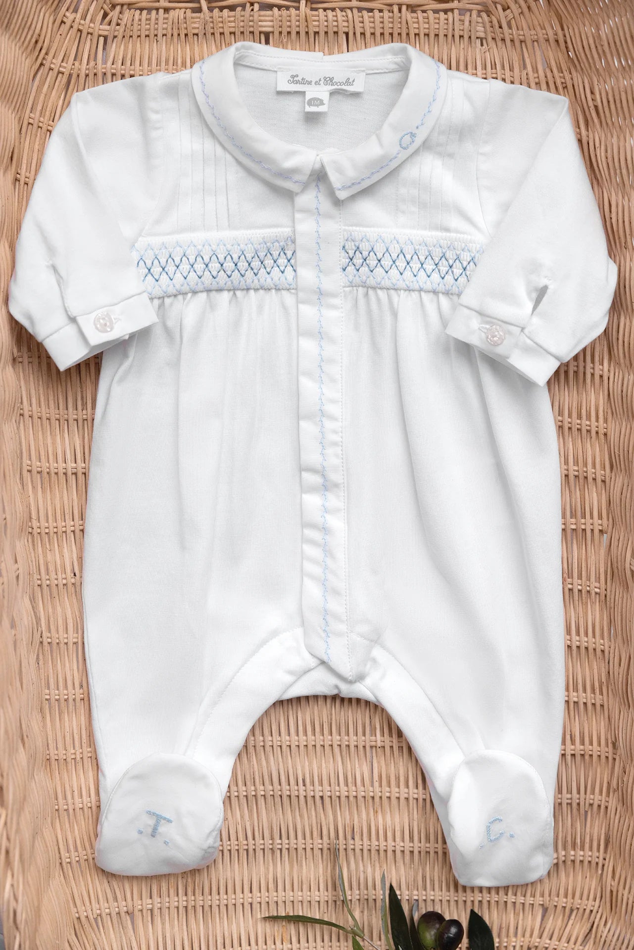 Smocked Footie-Tartine et Chocolat SP26