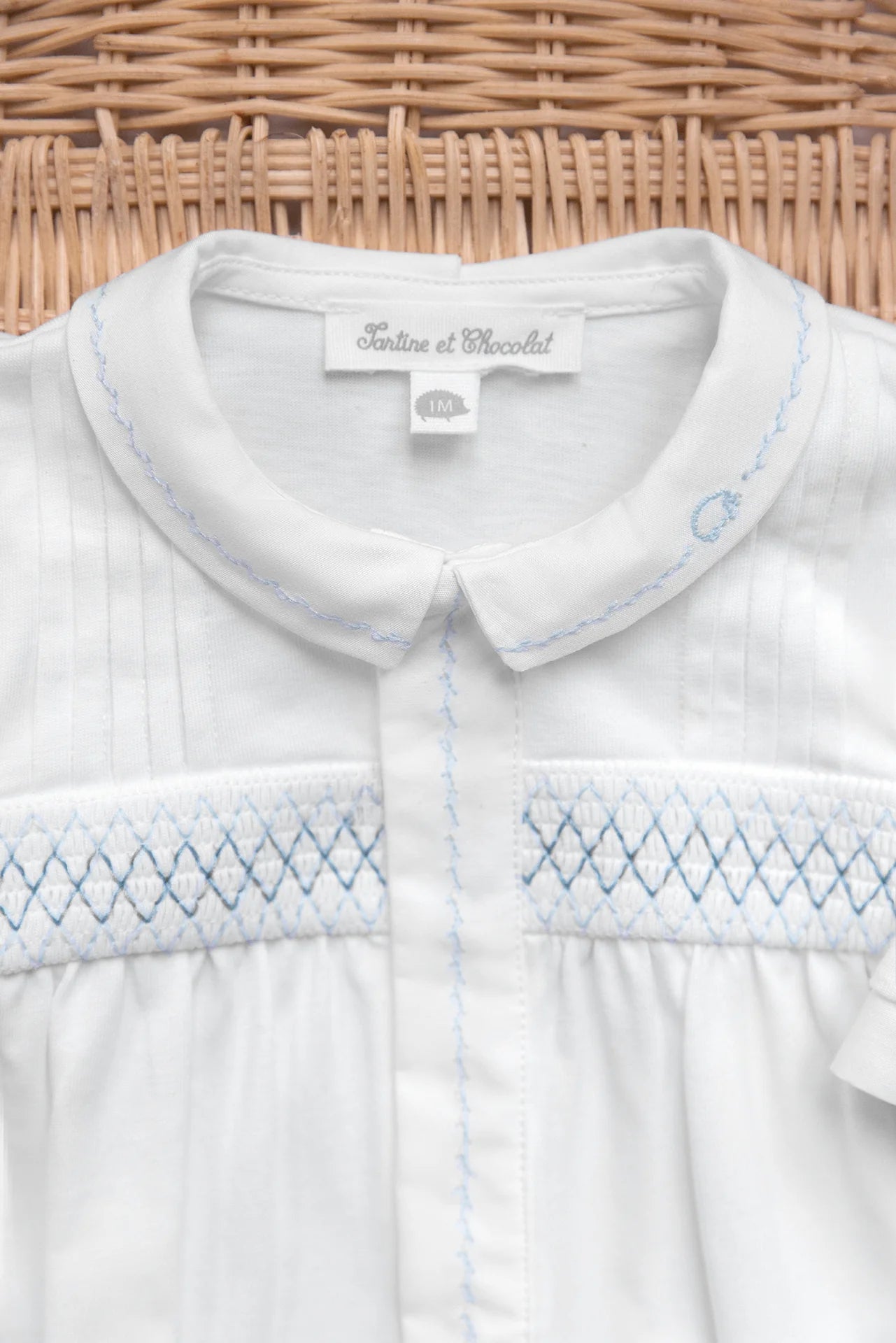 Smocked Footie-Tartine et Chocolat SP26