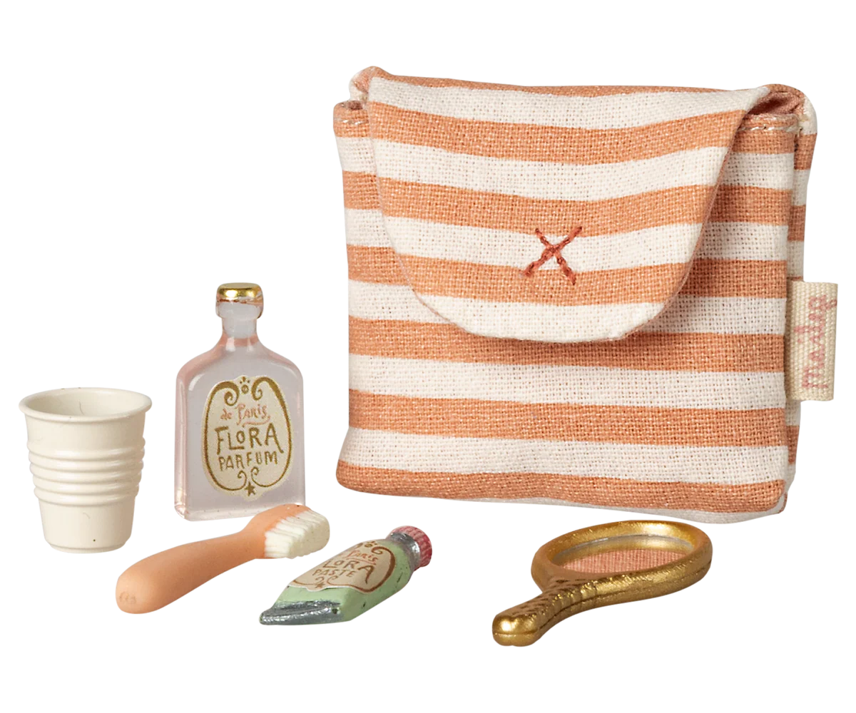 Mouse Toothbrush Set in Bag - Maileg