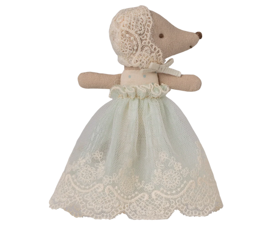 Baby Mouse in Gown- Maileg