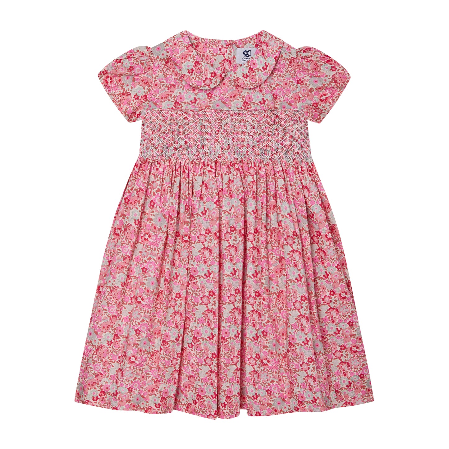 Caley Pink Smocked Dress - Question Everything FW24