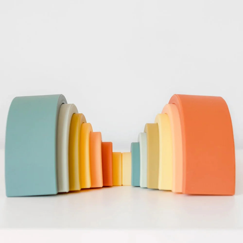 Silicone Rainbow Stacker - OB Designs