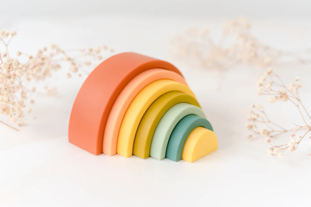 Silicone Rainbow Stacker - OB Designs