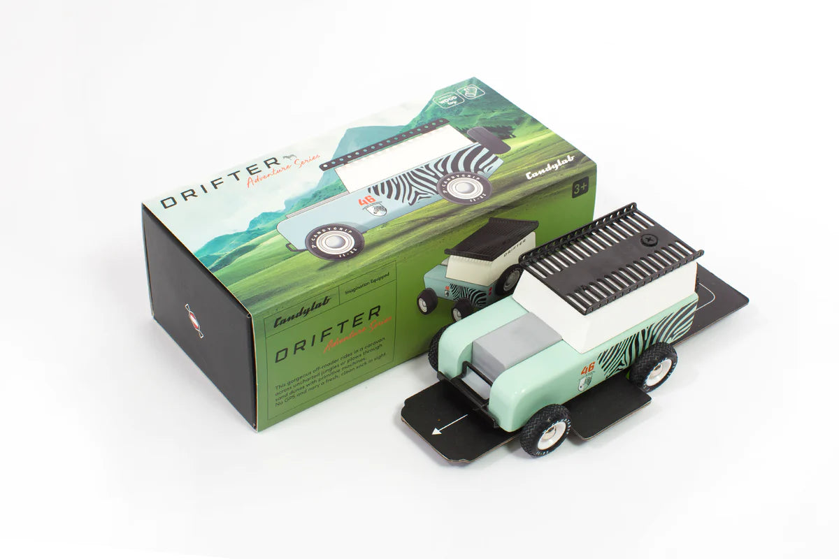 Drifter Zebra - Candylab Toys