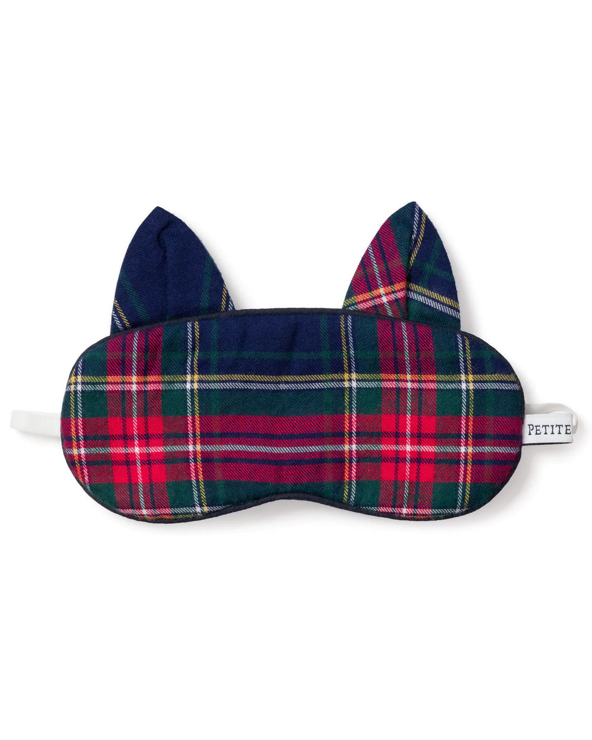 Windsor Tartan Kitty Sleep Mask - Petite Plume