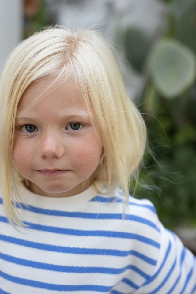 Marroig Terry Striped Sweatshirt-One More in the Family SP26