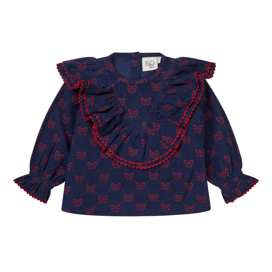 Luna Bows Blouse - Floss