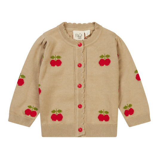 Barbara Cherries Cardigan - Floss