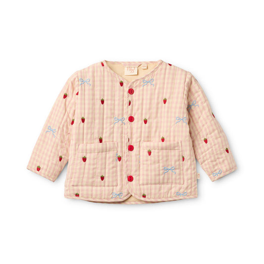 Dolly Gingham Bow Jacket- Floss SP26