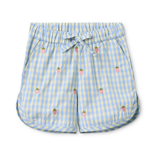 Mille Gingham Berry Short- Floss SP26