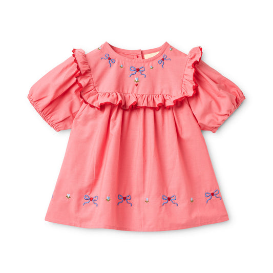 Rosa SS Bow Blouse- Floss SP26