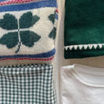 Foret Green Checked Pant-Konges Slojd FW25