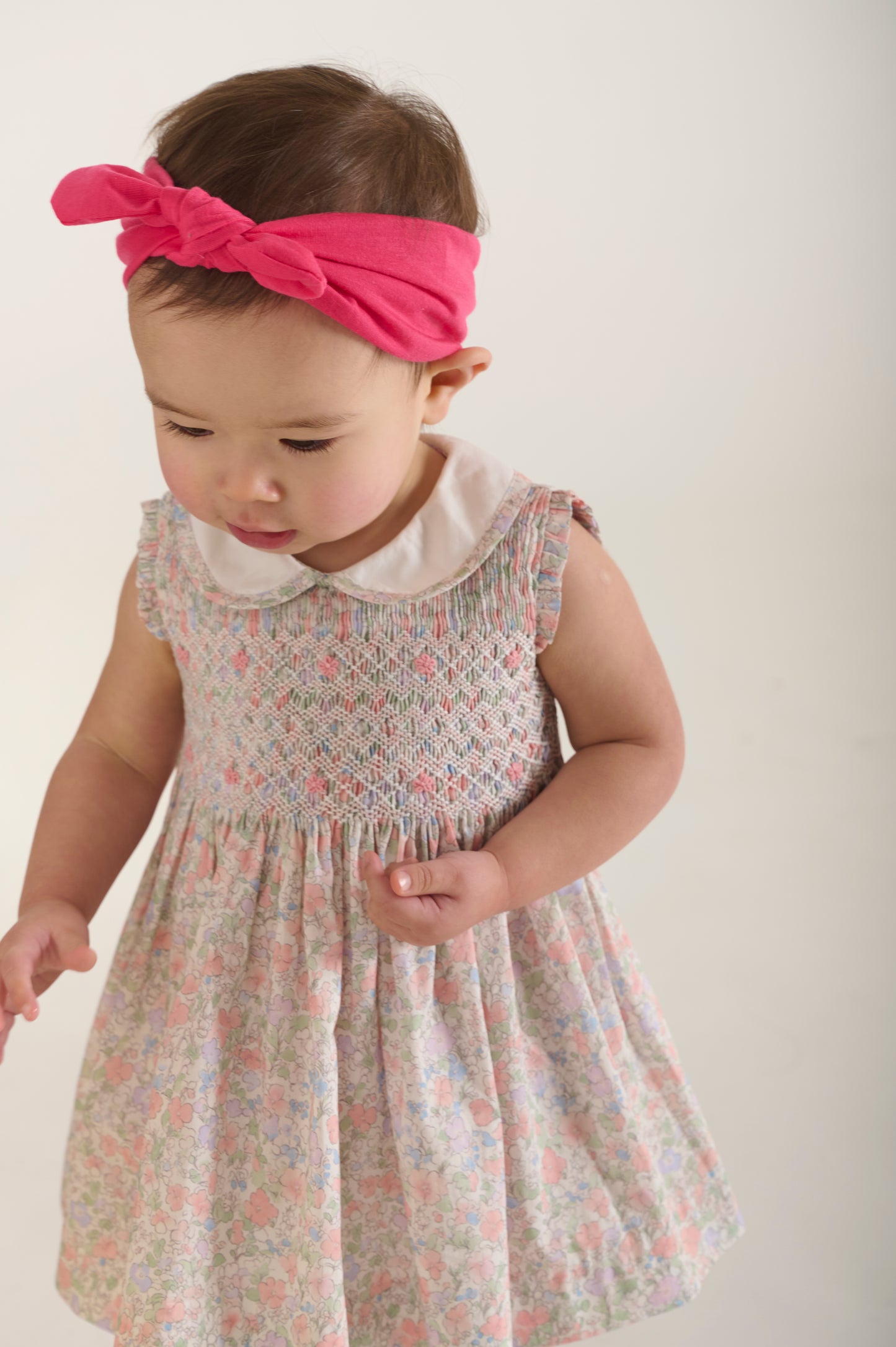 Flora Pastel Smocked Dress - Question Everything Sp26