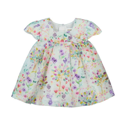 Watercolor Floral Dress- Mayoral SP26