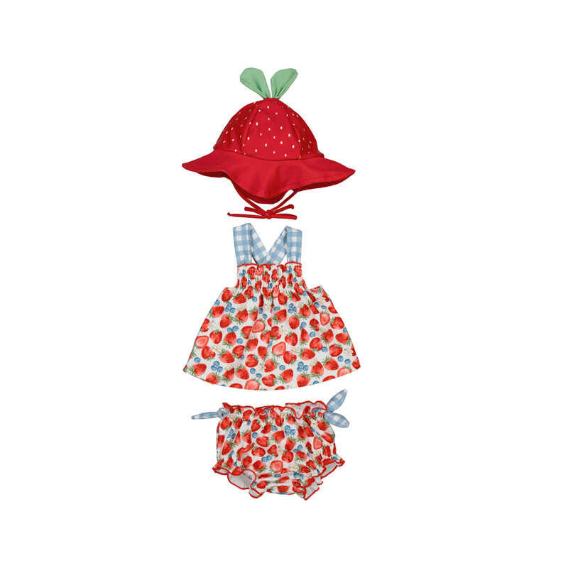 Strawberry Swim Set-Mayoral SP26