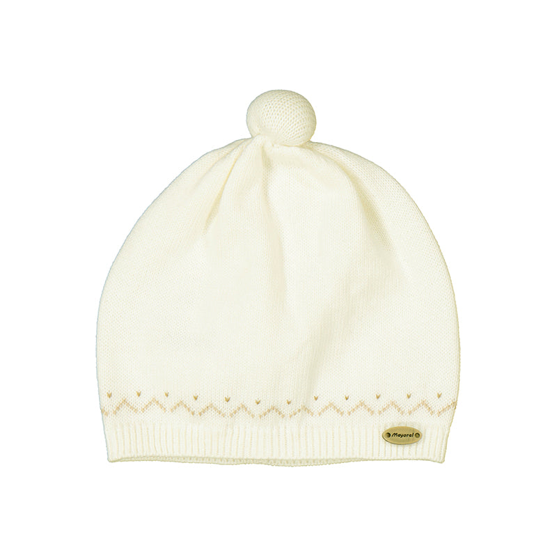 Knit Pom Hat - Mayoral FW25