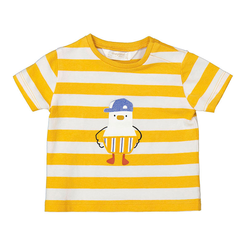 Striped Ducky Tee- Mayoral SP24