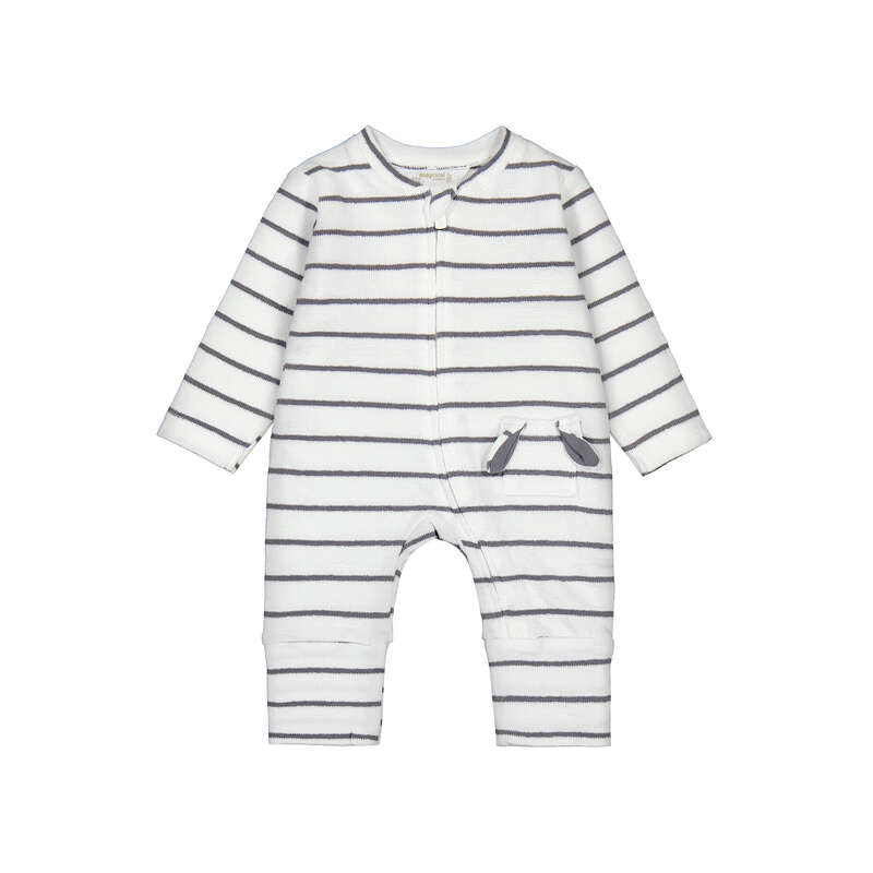 Striped Zip Romper w Ears-Mayoral SP26