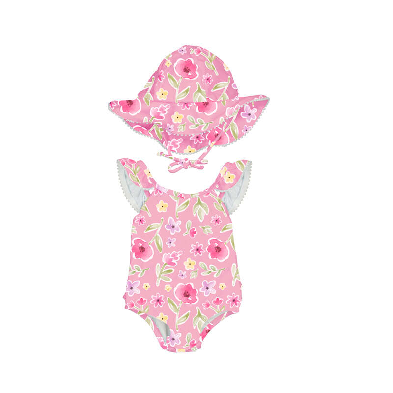 Floral Swimsuit/Hat-Mayoral SP26