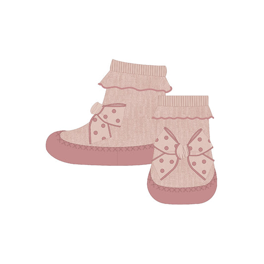 Knit Moccasin w Bow - Mayoral FW25