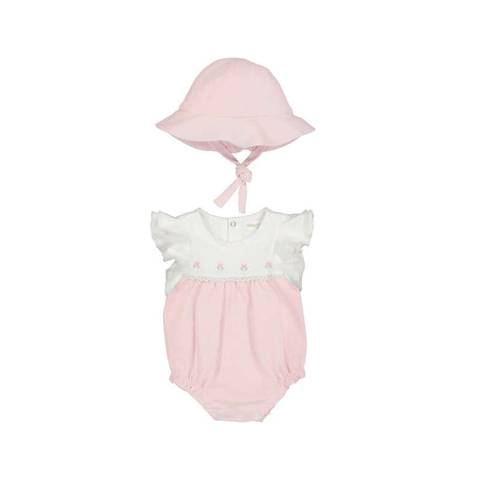 2pc Floral Bubble/Hat-Mayoral SP26