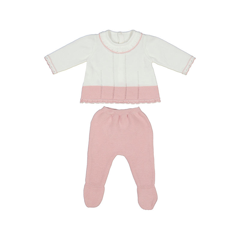 2pc Footed Knit Layette-Mayoral SP25