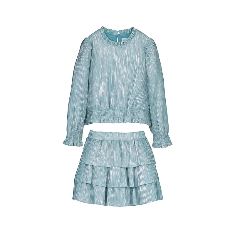 Pleated Skirt Set-abel & lula FW25