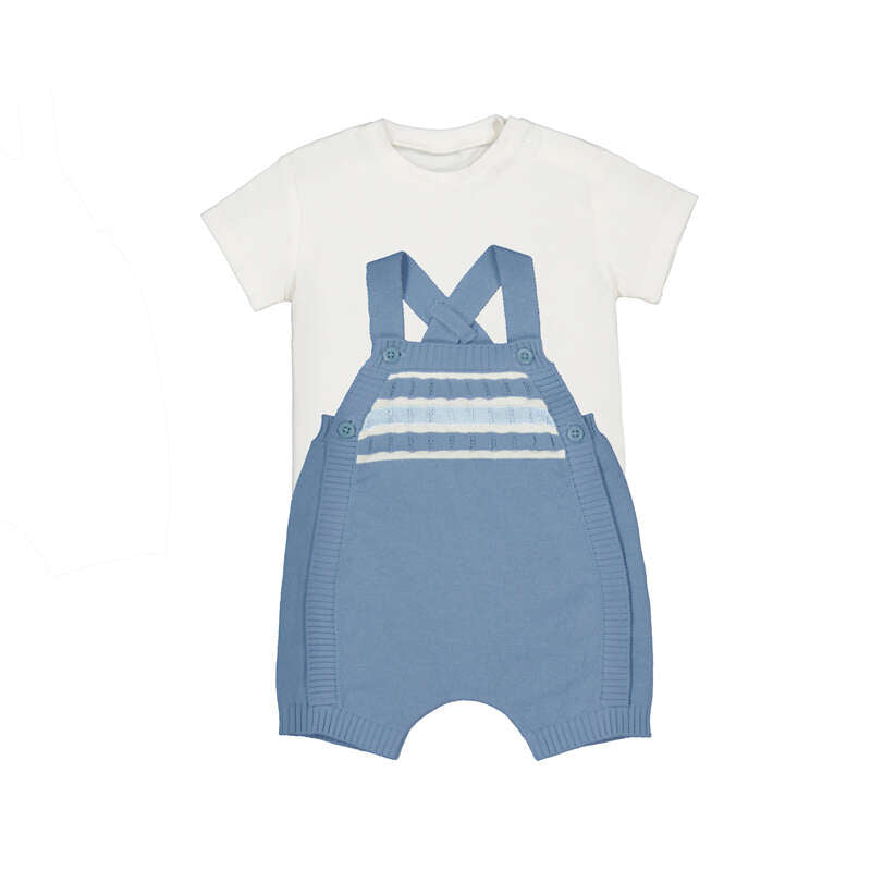 Knit Overall & Tee-Mayoral SP26